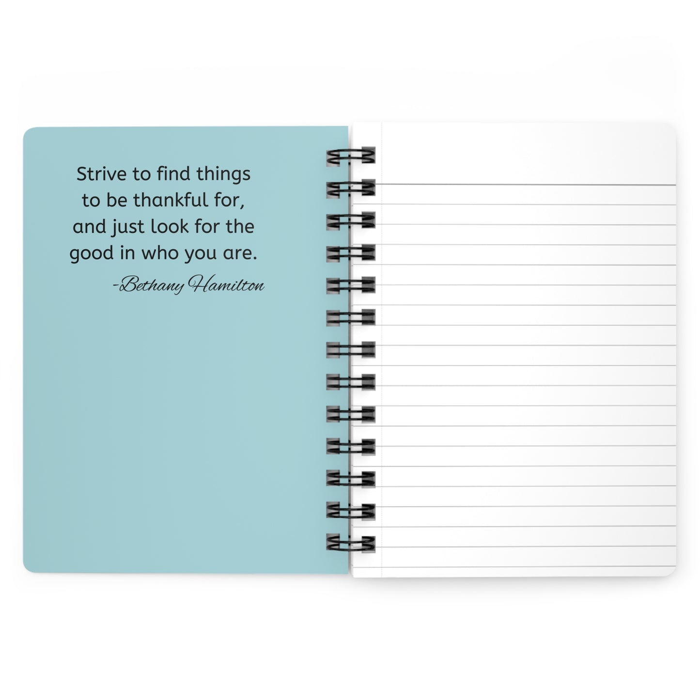Today I Am Thankful For Journal - Spiral Bound Journal for Daily Thoughts, Gratitude, and Thankfulness, Notebook Gift, Journal Gift
