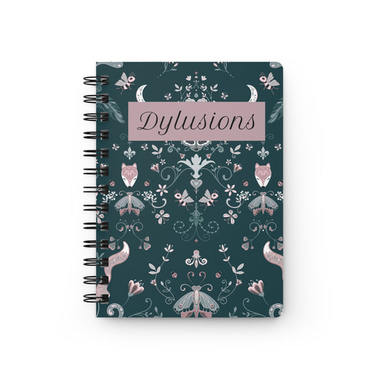 Dylusions Journal Spiral Bound Journal for Creative Dylusions, Write Your Deepest Thoughts, Doodles, Drawings, Ideas, Wonderful Notebook