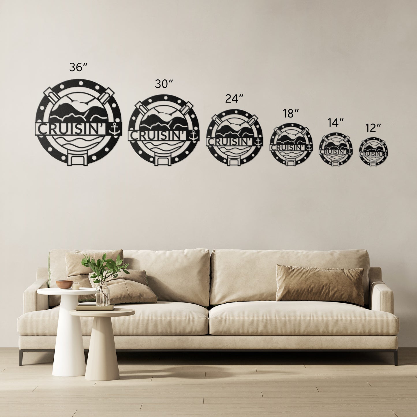 Cruise Metal Wall Decor, Cruise Ship Porthole Wall Art For Your Favorite Cruise Lover