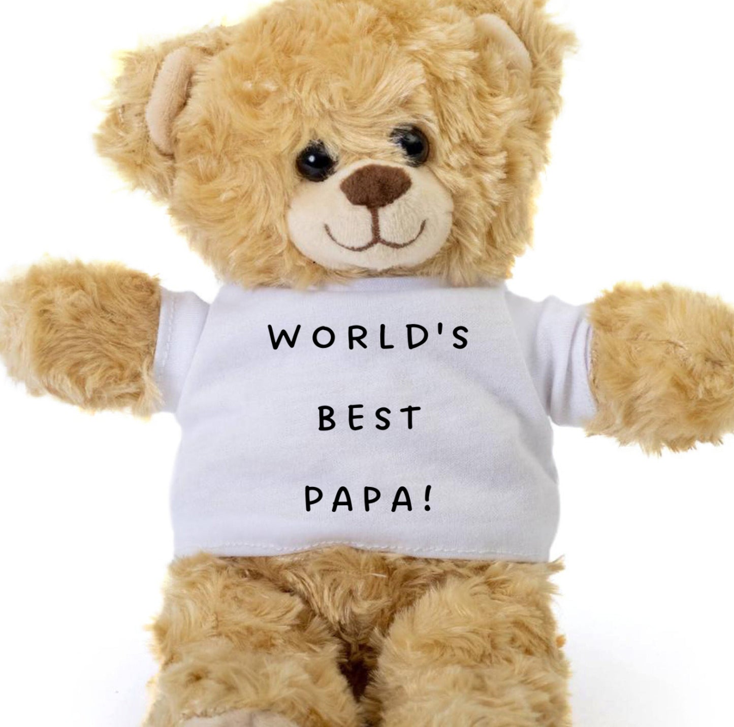 Worlds Best Teddy Bear, Customizable Teddy Bear, Teddy Bear For Mom, Teddy Bear For Dad, World's Best Teacher, World's Best Babysitter