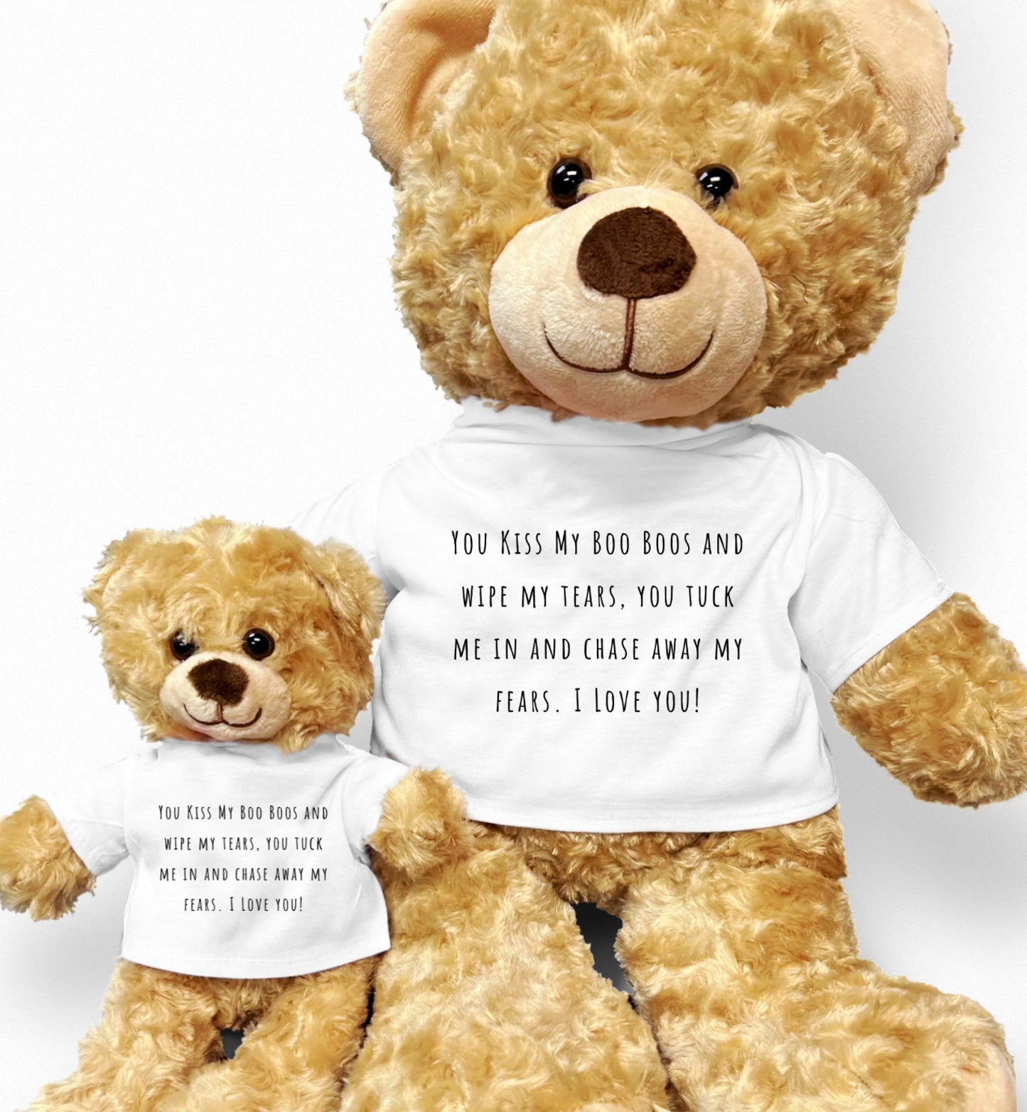Teddy Bear From Child, Teddy Bear For Mom, Teddy Bear For Dad, Customizable Teddy Bear, Gift From Child, Gift for Caretaker, Babysitter