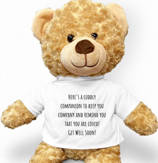 Cute and Cuddly Get Well Teddy Bear – Perfect Gift for a Speedy Recovery! Get Well Teddy Bear, Teddy Bear For Men, Get Well Soon