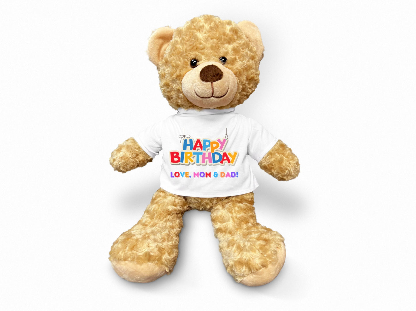 Personalized Birthday Teddy Bear - Custom Name for a Unique Gift, Plush Birthday Teddy Bear, Birthday Boy, Birthday Girl Gifts